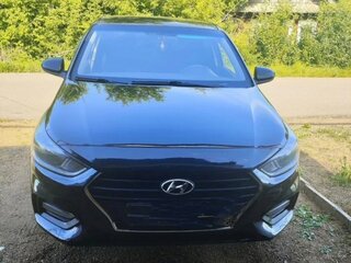 2018 Hyundai Solaris II, чёрный, 1220000 рублей, вид 1