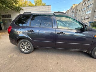 2014 Lada (ВАЗ) Kalina II, синий, 340000 рублей, вид 2