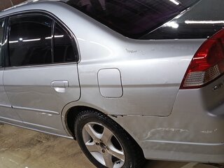 2004 Honda Civic VII Рестайлинг, серебристый, 290000 рублей, вид 2