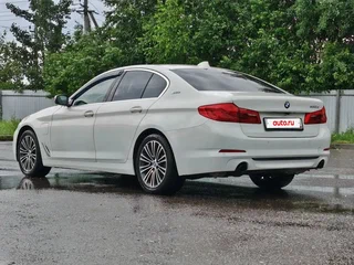 2018 BMW 5 серии 530e VII (G30/G31/G38), белый, 2300000 рублей, вид 5