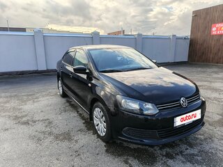 2012 Volkswagen Polo V, чёрный, 790000 рублей, вид 3