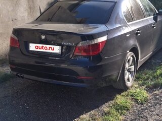 2007 BMW 5 серии 525i V (E60/E61) Рестайлинг, синий, 1049000 рублей, вид 3