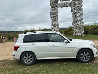 2015 Mercedes-Benz GLK-Класс 220 CDI I (X204) Рестайлинг, белый, 2100000 рублей, вид 3