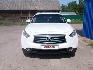 2013 Infiniti FX30d II (S51) Рестайлинг, белый, 1900000 рублей, вид 1