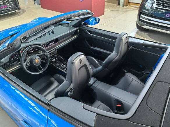 2025 Porsche 911 Turbo S VIII (992) Рестайлинг, голубой, 43333666 рублей - вид 24