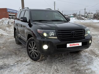 2014 Toyota Land Cruiser 200 Series Рестайлинг 1, чёрный, 3550000 рублей, вид 1