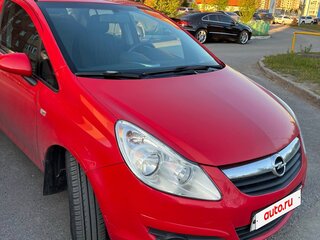 2008 Opel Corsa D, красный, 380000 рублей, вид 2