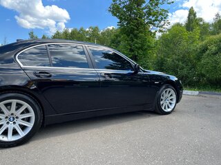 2007 BMW 7 серии 730i IV (E65/E66) Рестайлинг, чёрный, 6200000 рублей, вид 4