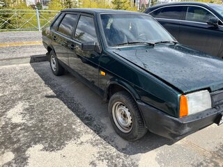 2003 Lada (ВАЗ) 21099, зелёный, 145000 рублей, вид 2