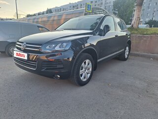 2011 Volkswagen Touareg II, чёрный, 1800000 рублей, вид 1