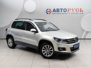 2015 Volkswagen Tiguan I Рестайлинг, серебристый, 1271000 рублей, вид 1