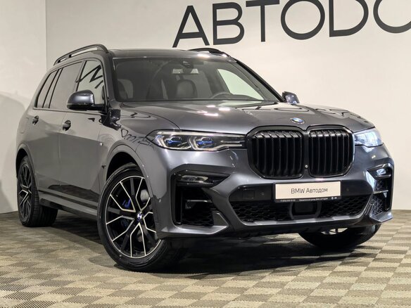 2022 BMW X7 30d I (G07), серый, 8199000 рублей - вид 34