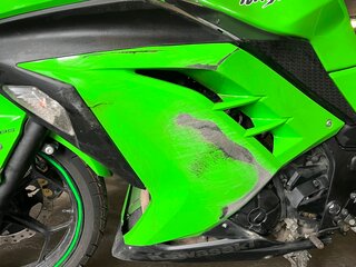 2012 Kawasaki Ninja 300, зелёный, 360000 рублей, вид 5