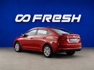 2020 Hyundai Solaris II Рестайлинг, красный, 1449444 рублей, вид 2