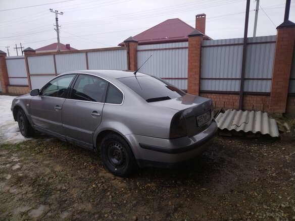 2002 Volkswagen Passat B5 Рестайлинг, серый, 249000 рублей