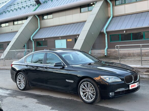 2008 BMW 7 серии 750i V (F01/F02/F04), чёрный, 1700000 рублей - вид 13