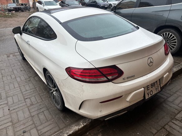 2022 Mercedes-Benz C-Класс 300 IV (W205) Рестайлинг, белый, 3450000 рублей - вид 4