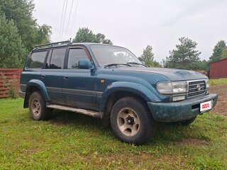1997 Toyota Land Cruiser 80 Series Рестайлинг, зелёный, 620000 рублей, вид 3