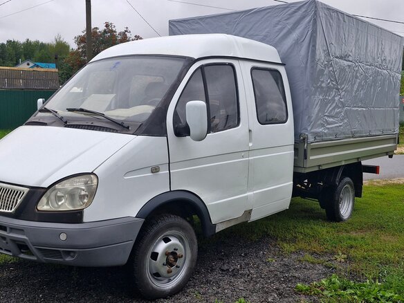 2005 ГАЗ ГАЗель (33023/330273) Фермер, белый, 800000 рублей - вид 9