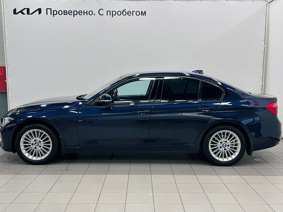 2017 BMW 3 серии 318i VI (F3x) Рестайлинг, синий, 1559000 рублей - вид 1