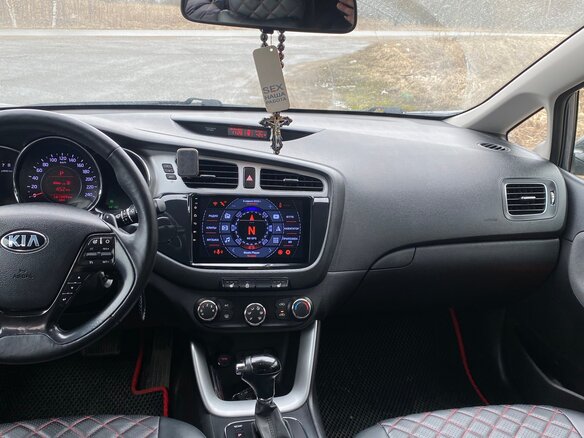 2013 Kia Ceed II, синий, 1100000 рублей - вид 4