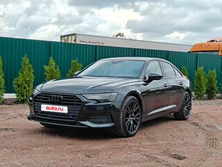 2021 Audi A6 40 TDI V (C8), чёрный, 4150000 рублей, вид 1