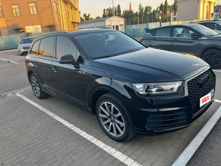 2018 Audi Q7 II (4M), чёрный, 3370000 рублей, вид 2