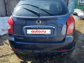 2013 SsangYong Actyon II Рестайлинг, синий, 1150000 рублей, вид 3