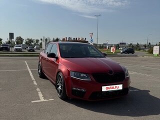 2015 Skoda Octavia RS III, красный, 1990000 рублей, вид 4