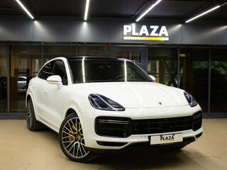 2019 Porsche Cayenne Turbo Coupé III, белый, 9850000 рублей, вид 2