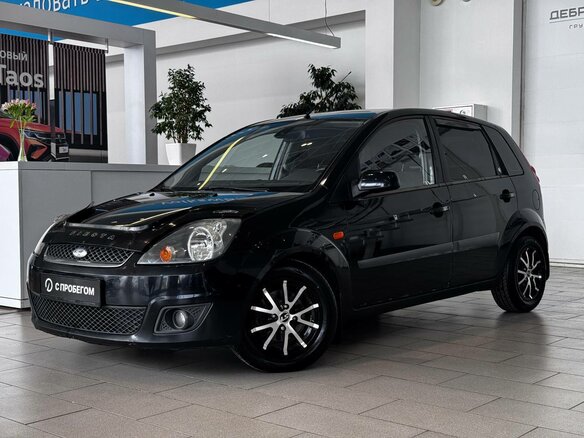 2006 Ford Fiesta Mk5, чёрный, 440000 рублей