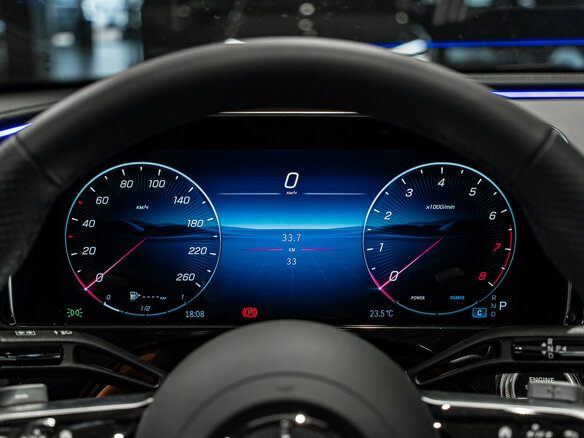 2025 Mercedes-Benz E-Класс 300 VI (W214, S214), серый - вид 13