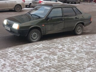2004 Lada (ВАЗ) 21099, зелёный, 225000 рублей, вид 4