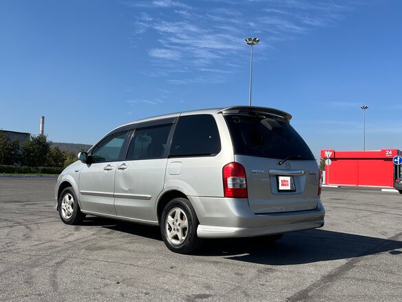 2001 Mazda MPV II (LW), серебристый, 400000 рублей - вид 3