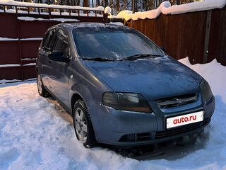 2007 Chevrolet Aveo I, голубой, 220000 рублей, вид 1