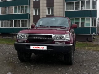 1992 Toyota Land Cruiser 80 Series, красный, 2000000 рублей, вид 1