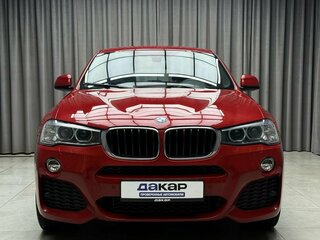 2017 BMW X4 20i I (F26), красный, 3149000 рублей, вид 2