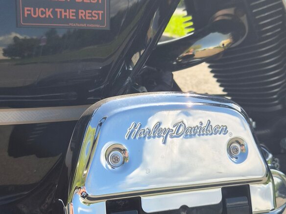 2003 Harley-Davidson Electra Glide, чёрный, 700000 рублей - вид 16