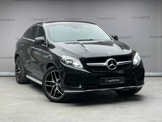 2017 Mercedes-Benz GLE Coupe 400 I (C292), чёрный, 4575000 рублей, вид 3