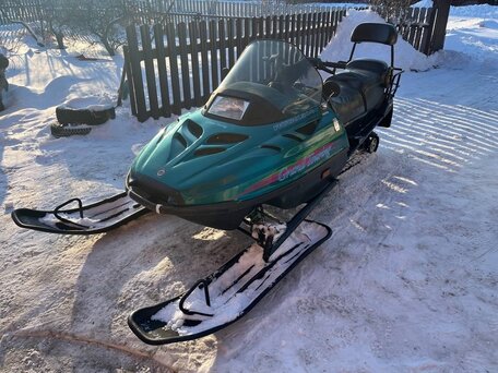 1998 Ski-Doo Grand Touring Limited, зелёный, 410000 рублей, вид 1
