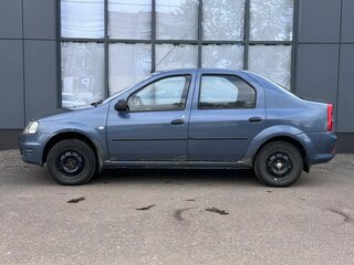 2010 Renault Logan I Рестайлинг, синий, 375000 рублей, вид 5