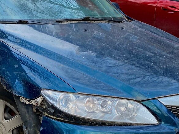 2007 Mazda 6 I (GG) Рестайлинг, синий - вид 10
