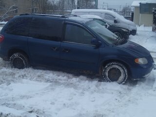 2001 Chrysler Voyager IV, синий, 350000 рублей, вид 3