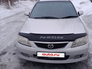 2001 Mazda Familia Y11, серый, 250000 рублей, вид 1