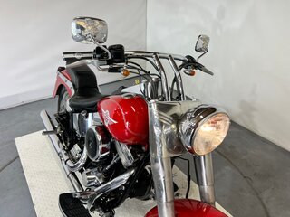 1998 Harley-Davidson Fat Boy, пурпурный, 610000 рублей, вид 5