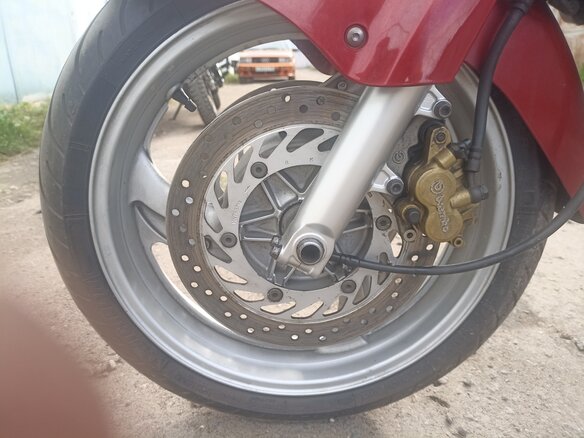 1999 Honda NT650V Deauville, красный, 295000 рублей - вид 8