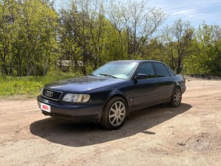 1996 Audi A6 I (C4), синий, 550000 рублей, вид 1