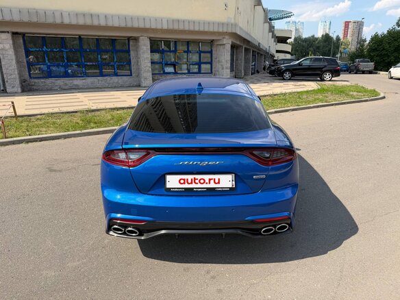 2019 Kia Stinger I, синий - вид 18