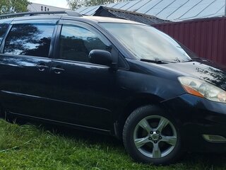 2008 Toyota Sienna II Рестайлинг, чёрный, 1350000 рублей, вид 3