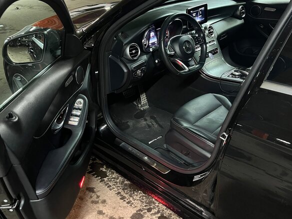 2017 Mercedes-Benz C-Класс 180 9G-TRONIC IV (W205), чёрный, 2200000 рублей - вид 10